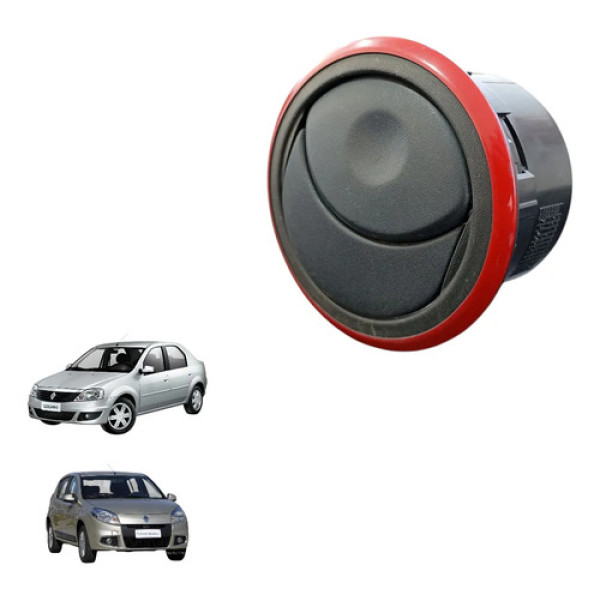 Difusor Saída Ar Renault Sandero Logan 2007 A 2015 Original