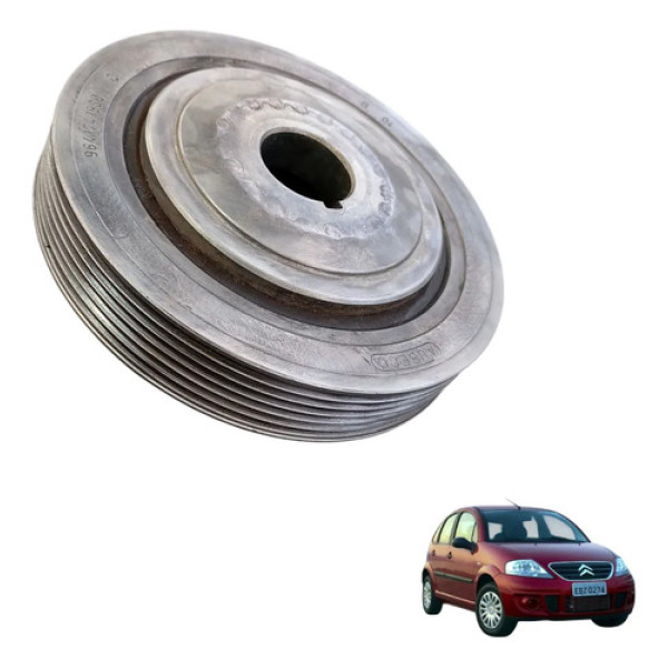 Polia Virabrequim Citroen C3 2010 A 2014 Original