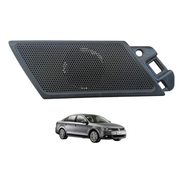 Tela Alto Falante Traseira Direita Vw Jetta 2011 A 2018 Preto
