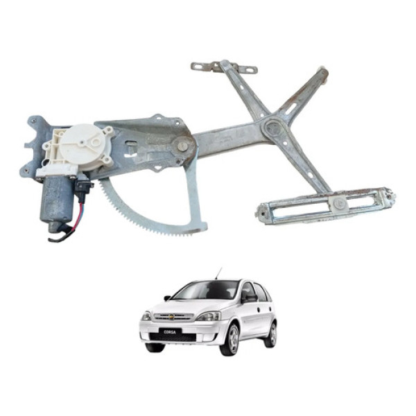 Máquina Vidro Elétrico Diant Dir Gm Corsa Montana 2003/2012