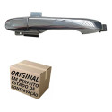 Maçaneta Externa Dianteira Direita Honda City 2009 A 2014 Prateado Dianteira