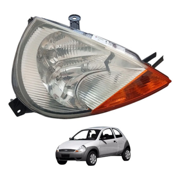 Farol Direito Passageiro Ford Ka 1997 A 2007 Original Direito/passageiro