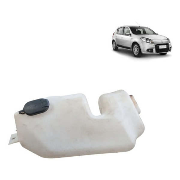 Reservatório Água Parabrisa Renault Sandero 2008 Á 2012 Branco