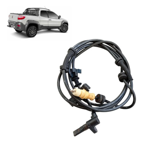 Sensor Abs Freio Traseiro Esquerdo Fiat Strada 2015 A 2020