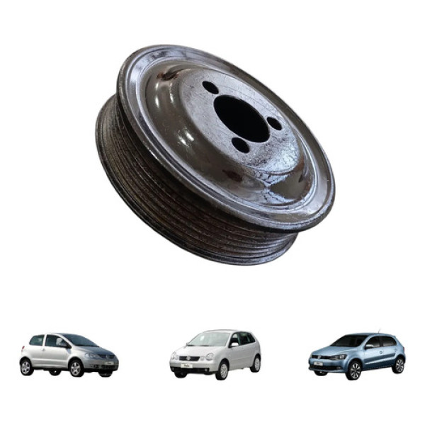 Polia Bomba Direção Hidráulica Vw Fox Polo Gol 2003 A 2017