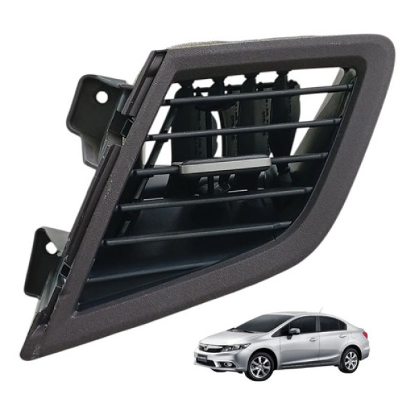 Difusor Ar Central Direito Painel Honda Civic G9 2012 A 2016