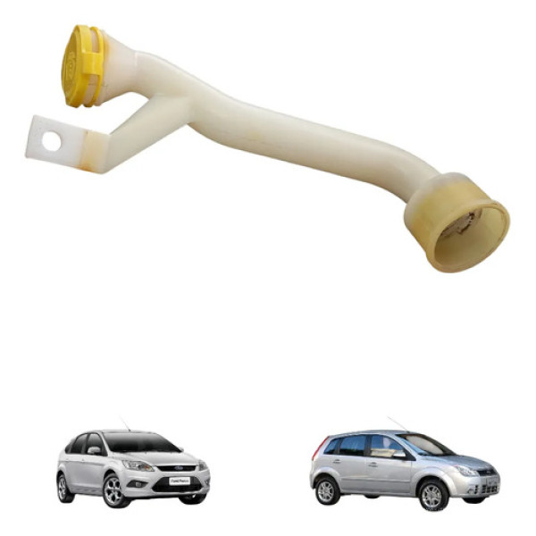 Gargalo Reservatório Água  Ford Focus Fiesta 2008 A 2014 Branco