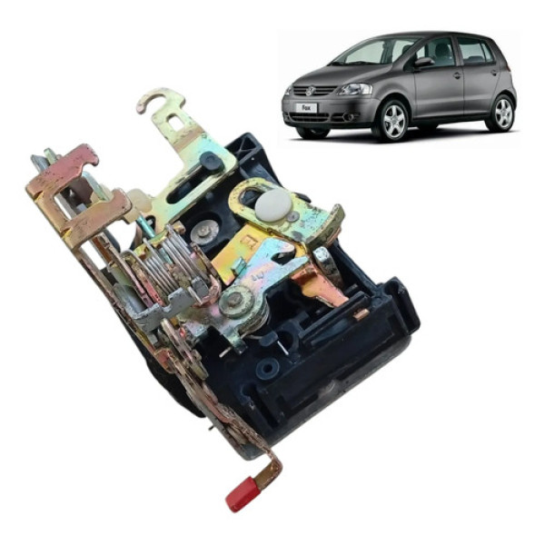 Fechadura Porta Traseira Esquerda Vw Fox 2003 2004 A 2009