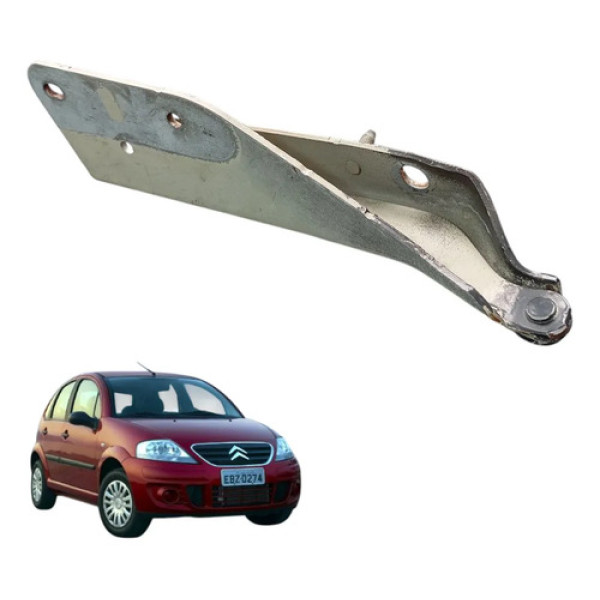 Dobradiça Esquerda Capô Citroen C3 2002 A 2010 Original