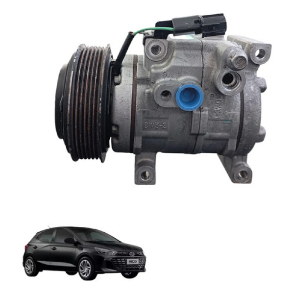 Compressor Ar Condicionado Hyundai Hb20 2019 A 2024 Original