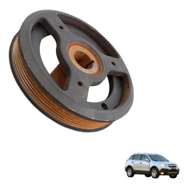 Polia Virabrequim Chevrolet Captiva 2008 A 2013 Original