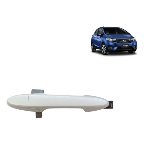 Maçaneta Externa Dianteira Direita Honda Fit 2015 A 2021 Branco Dianteira/traseira