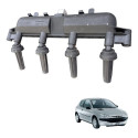 Bobina Ignição Peugeot 206 2004 A 2009 Original