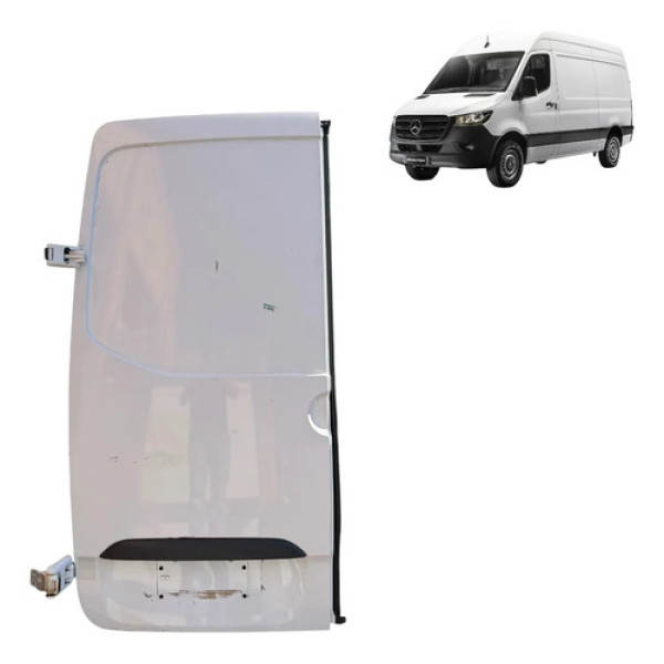 Porta Tampa Traseira Esquerda Mercedes Sprinter 314 Street Branco