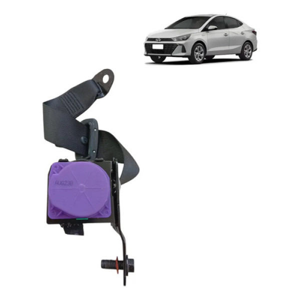 Cinto Traseiro Direito Hyundai Hb20s 2020 2025 Original