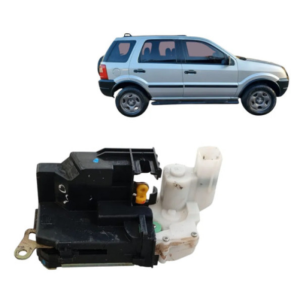 Fechadura Porta Dianteira Direita Ecosport 03 A 2012 5 Pinos