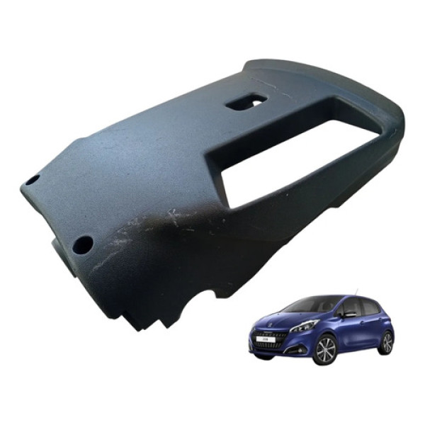 Moldura Inferior Chave Seta Volante Peugeot 208 2013 A 2019