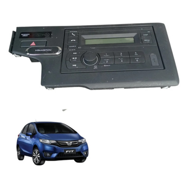 Radio Som Player Usb Multimidia Honda Fit 2015/21 Original