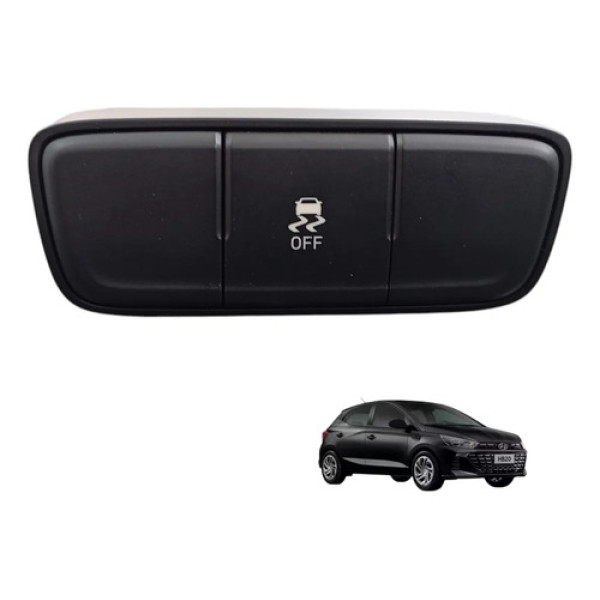 Botão Controle Tração Hyundai Hb20 2020 A 2025 Original Preto