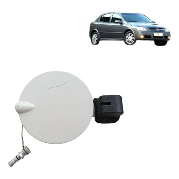 Tampa Portinhola Combustível Gm Astra 2003 2011 90559415 Branco 2003