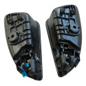 Par Puxador Maçaneta Interna Porta Hyundai Hb20 Hb20x Hb20s Preto Dianteira/traseira
