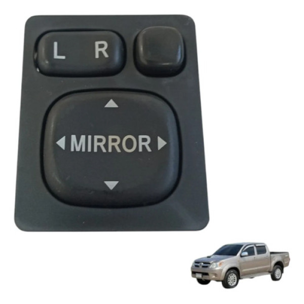 Botão Comando Retrovisor Externo Hilux 2005/15 76c584 Orig