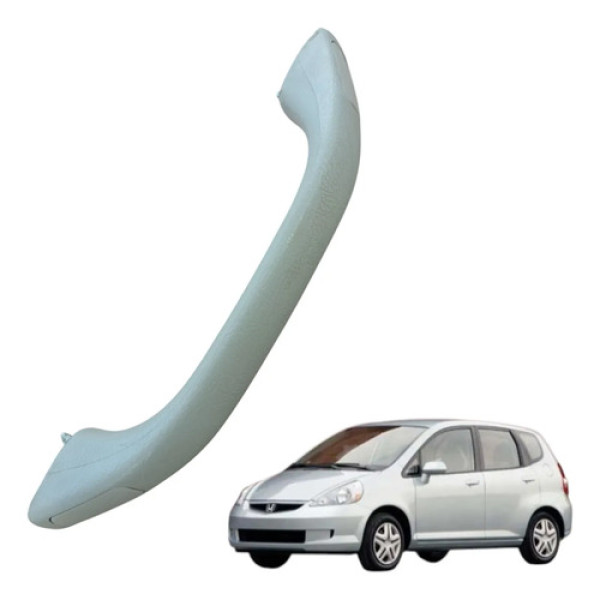 Alça Apoio Teto Pqp Honda Fit 2003 A 2008 Original Cinza