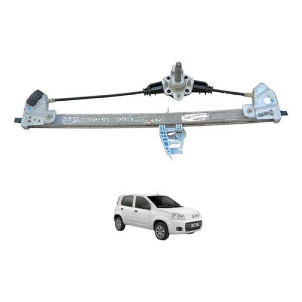 Máquina Vidro Manual Tras Dir Fiat Uno 2011 A 2021 51835879