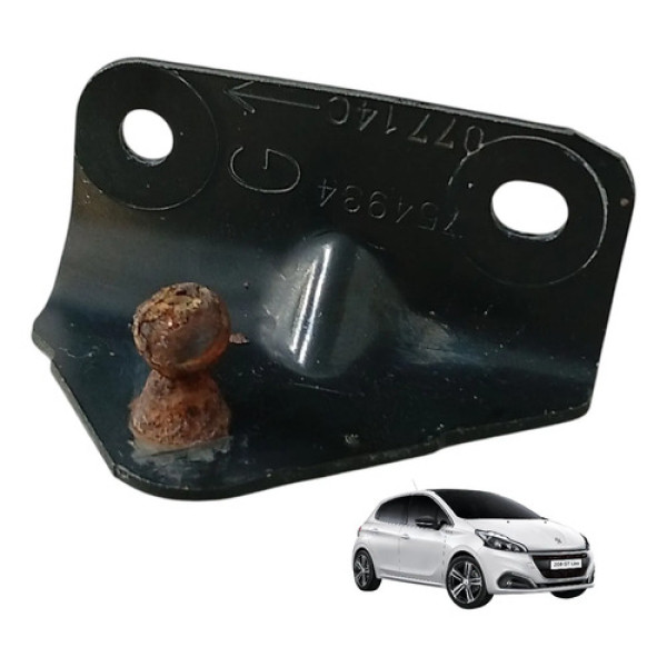 Suporte Esquerdo Amortecedor Tampa Tras Peugeot 208 2013/19