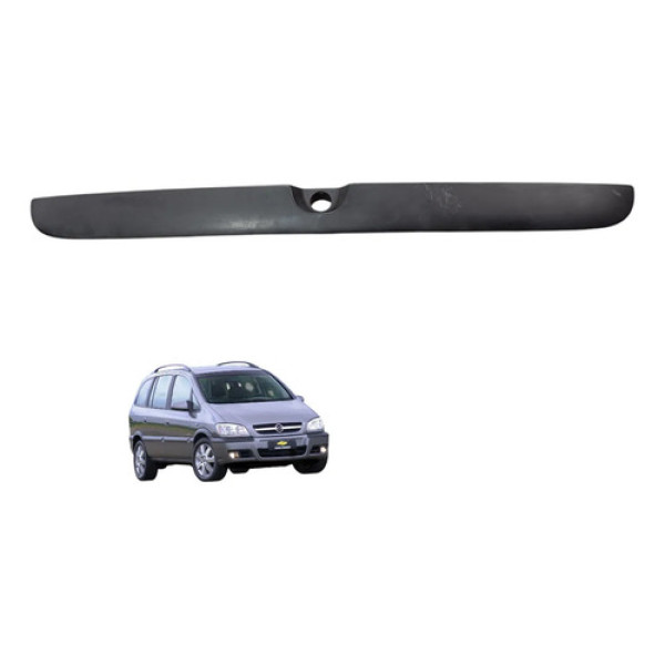 Moldura Tampa Traseira Chevrolet Zafira 2005 A 2012 Original Preto