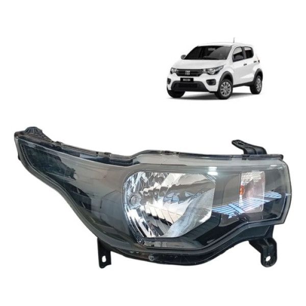 Farol Lado Direito Fiat Mobi 2018 2019 2020 2023 2448425401 Ambos Lados