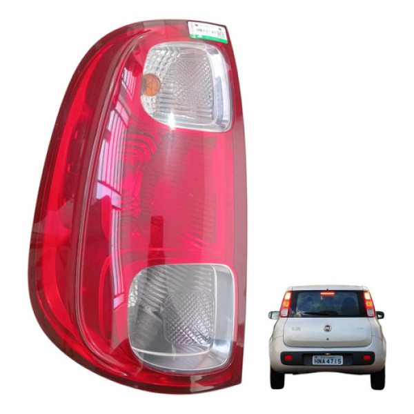 Lanterna Traseira Esquerda Uno Vivace 2010/14 5202789 Orig  Esquerdo/motorista Vermelho