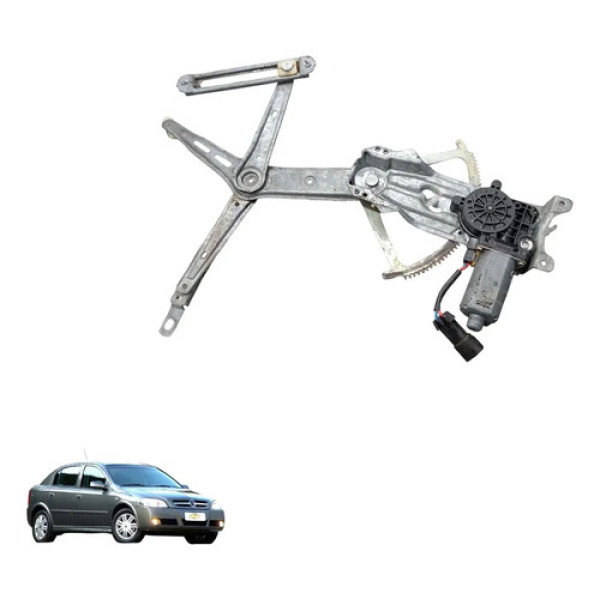 Máquina Vidro Dianteira Esquerda Chevrolet Astra 1998 A 2003