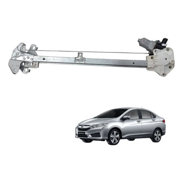 Máquina Vidro Traseira Esquerda Honda City 2015 A 2020