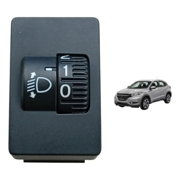 Botão Regulagem Farol Honda Hrv 2018 A 2021 M56063 Original