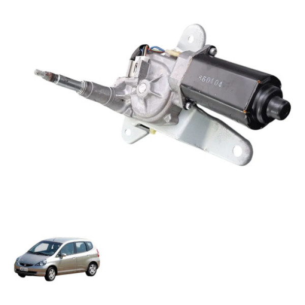 Motor Limpador Vidro Traseiro Honda Fit 2004 A 2008 Original