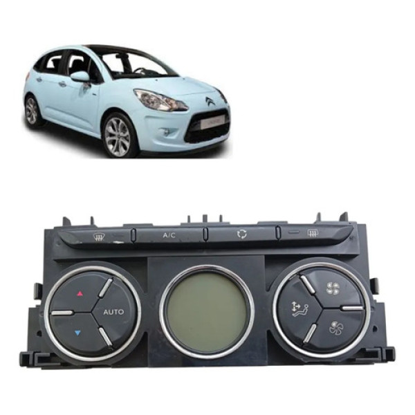Comando Ar Condicionado Digital Citroen C3 2013 A 2020