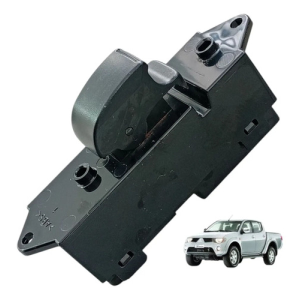 Botão Vidro Elét Traseiro Esquerdo L200 Triton 2008 A 2016