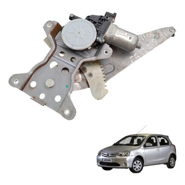 Máquina Vidro Elétrica Tras Esq Toyota Etios 2013 A 2021