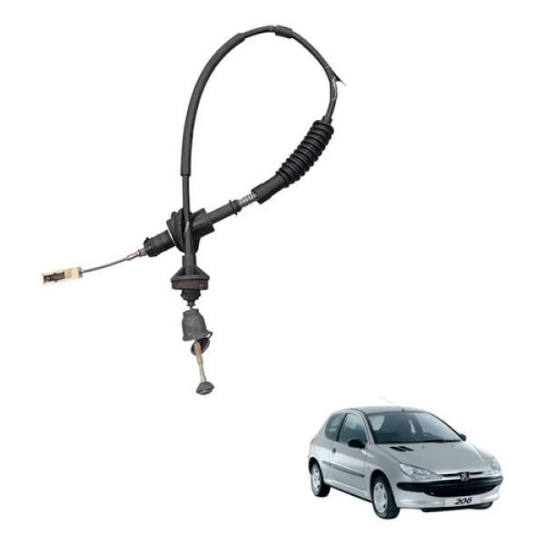 Cabo Embreagem Peugeot 206 2001 A 2006 Original