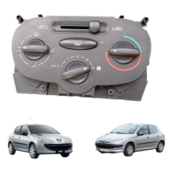 Comando Ar Condicionado Peugeot 206 207 2006 A 2015 Original