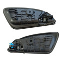 Par Puxador Maçaneta Interna Porta Hyundai Hb20 Hb20x Hb20s Preto Dianteira/traseira