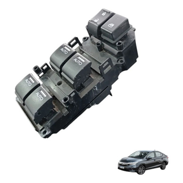 Botão Vidro Elétrico Diant Esquerdo Honda City 2022 A 2024