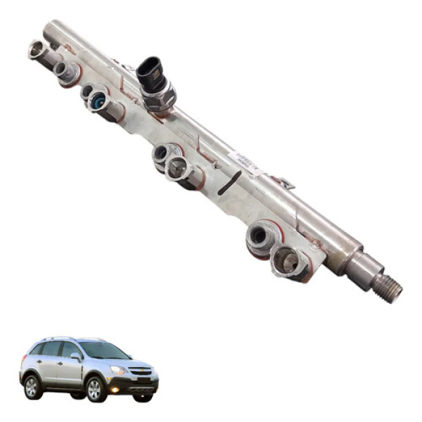 Flauta Injeção Chevrolet Captiva 2012 A 2017 Original