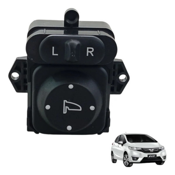 Comando Botão Retrovisor Elétrico Honda Fit 2015 A 2021 Orig