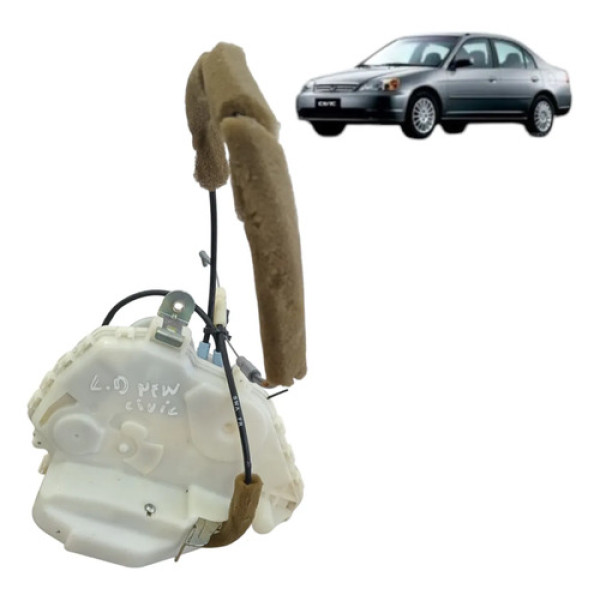 Atuador Trava Eletrica Da Porta Honda Civic 2001 A 2005 G7