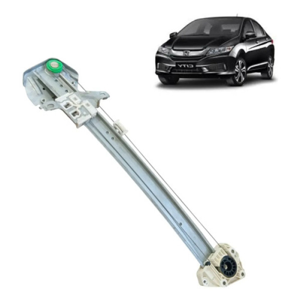Máquina Vidro Elé Dianteira Direita Honda City 2015 A 2019