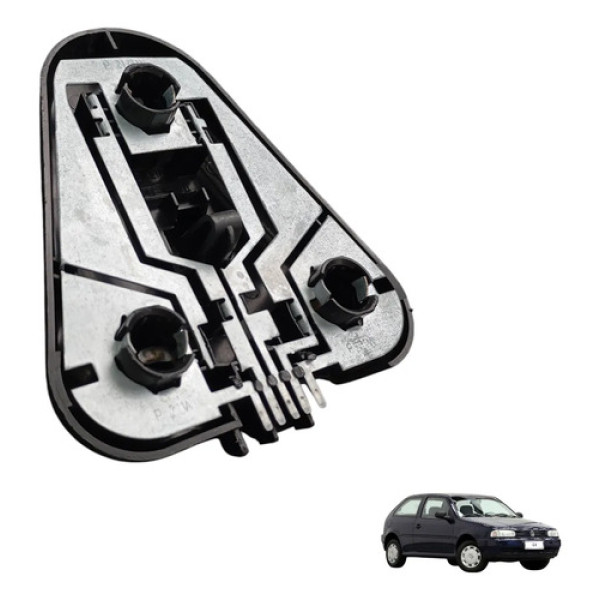 Circuito Soquete Lanterna Tras Esq Vw Gol 1995 A 2000 Esquerdo/motorista Transparente