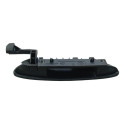 Maçaneta Externa Esquerda Fiat Palio Siena Strada 2000-2004 Preto Dianteira