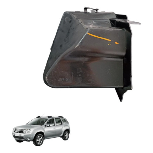 Defletor Parachoque Diant Esq Renault Duster 2012 A 2019